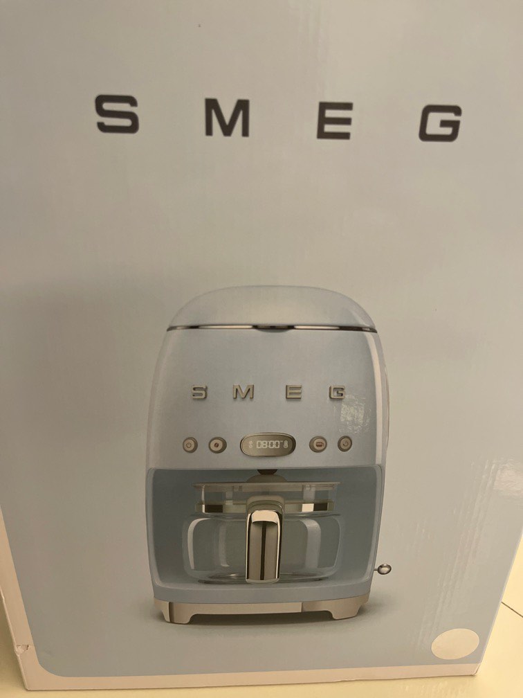SMEG drip filter coffee machine(WHITE), TV & Home Appliances, Kitchen