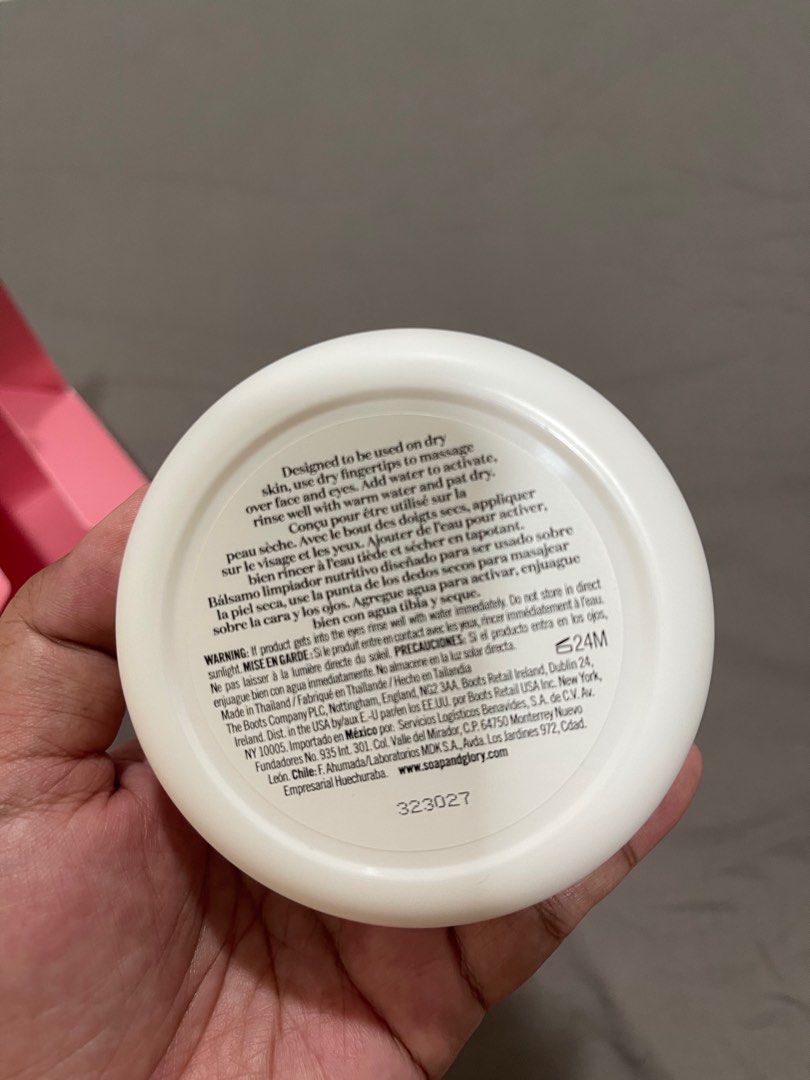 Soap & Glory Cleansing Balm, Beauty & Personal Care, Face, Makeup on Carousell