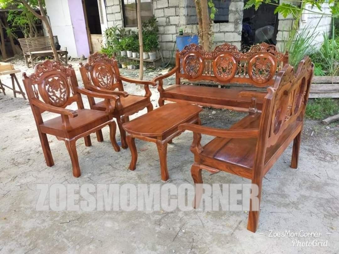 Gmelina wood sala set sale