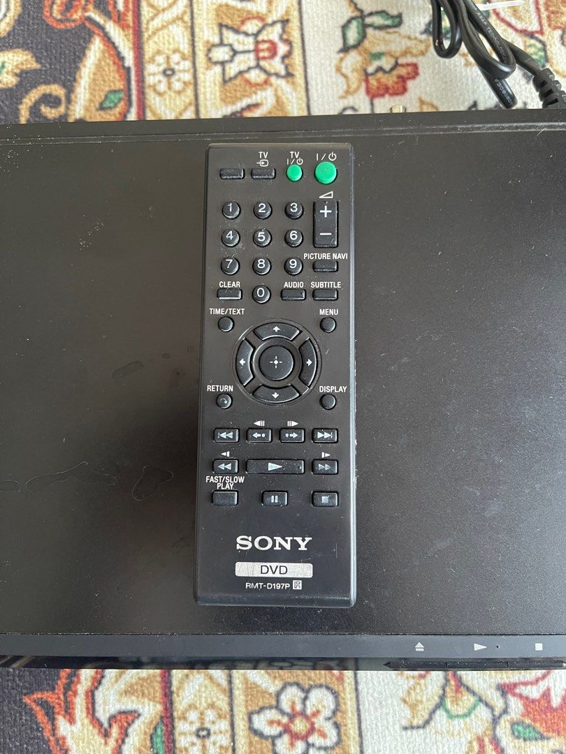 Sony DVD Player With Usb Drive, TV & Home Appliances, TV