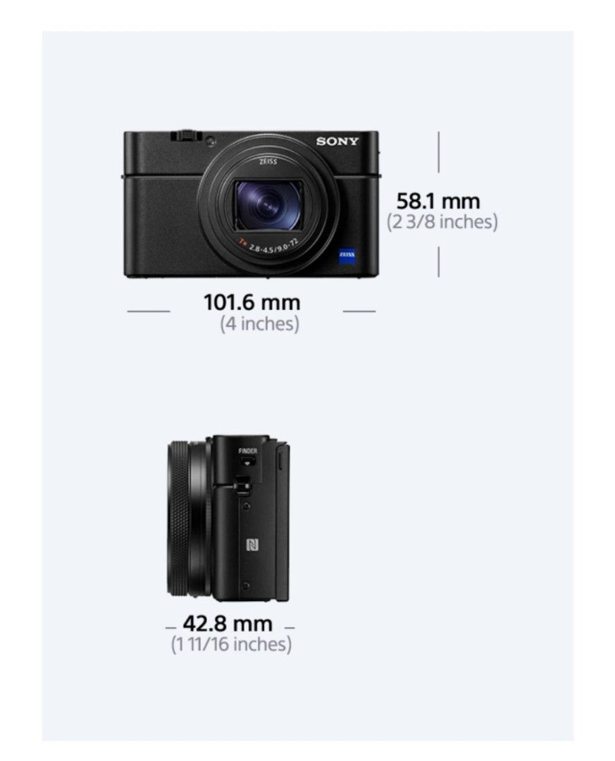point and shoot camera with hdr