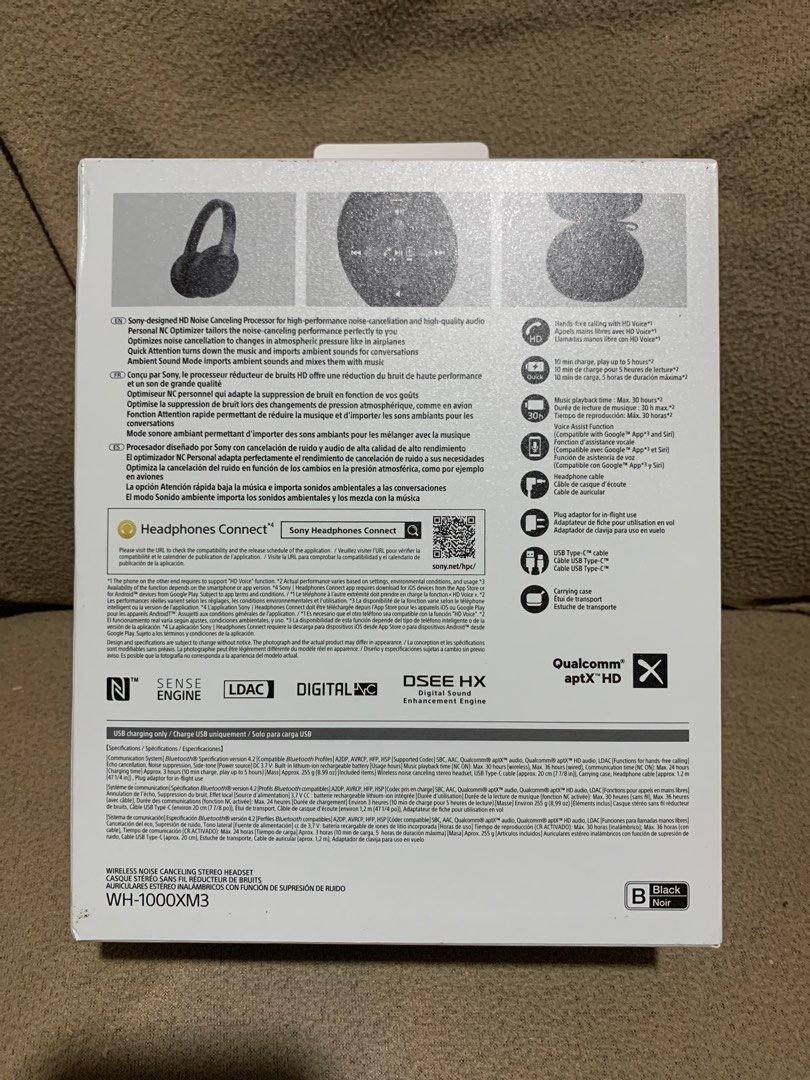 Sony WH-1000X M3 (Category: Headphones & Headsets) located in Mandaluyong City. Submitted by richardr2000 (Listing ID 1229248613, Image 3). Description: .