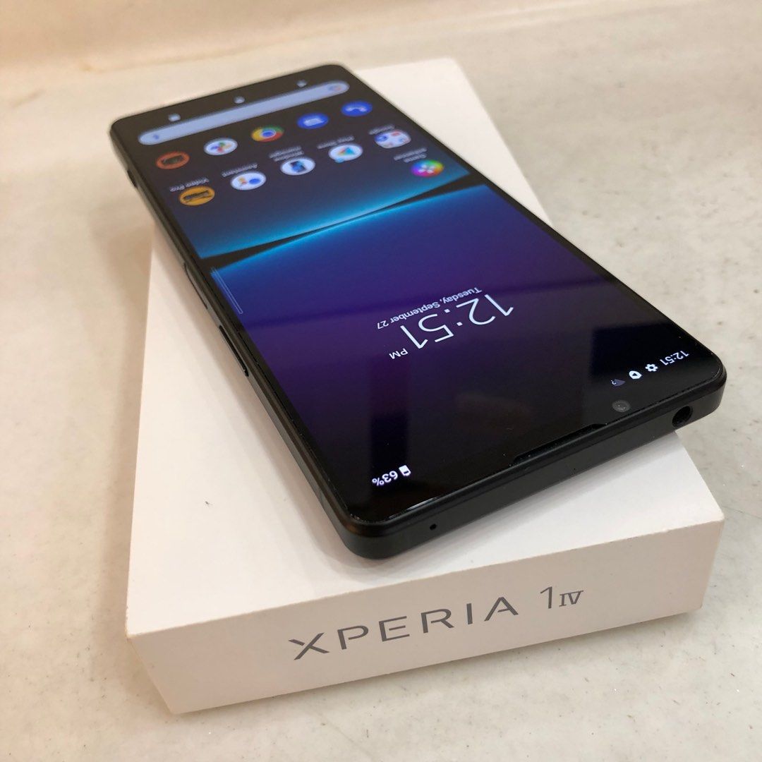 Sony Xperia 1 IV 512GB BLACK, Mobile Phones & Gadgets, Mobile Phones ...