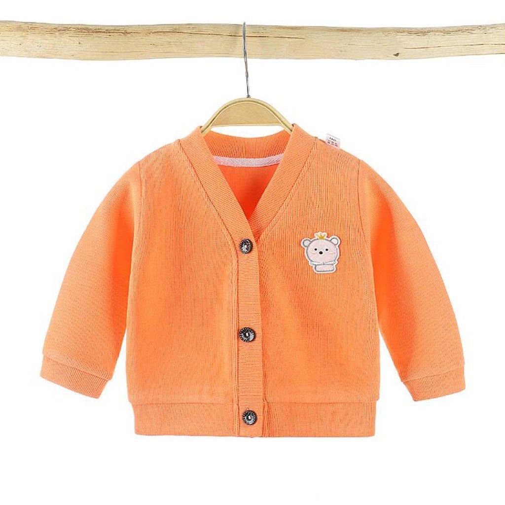 Girls new arrivals orange cardigan