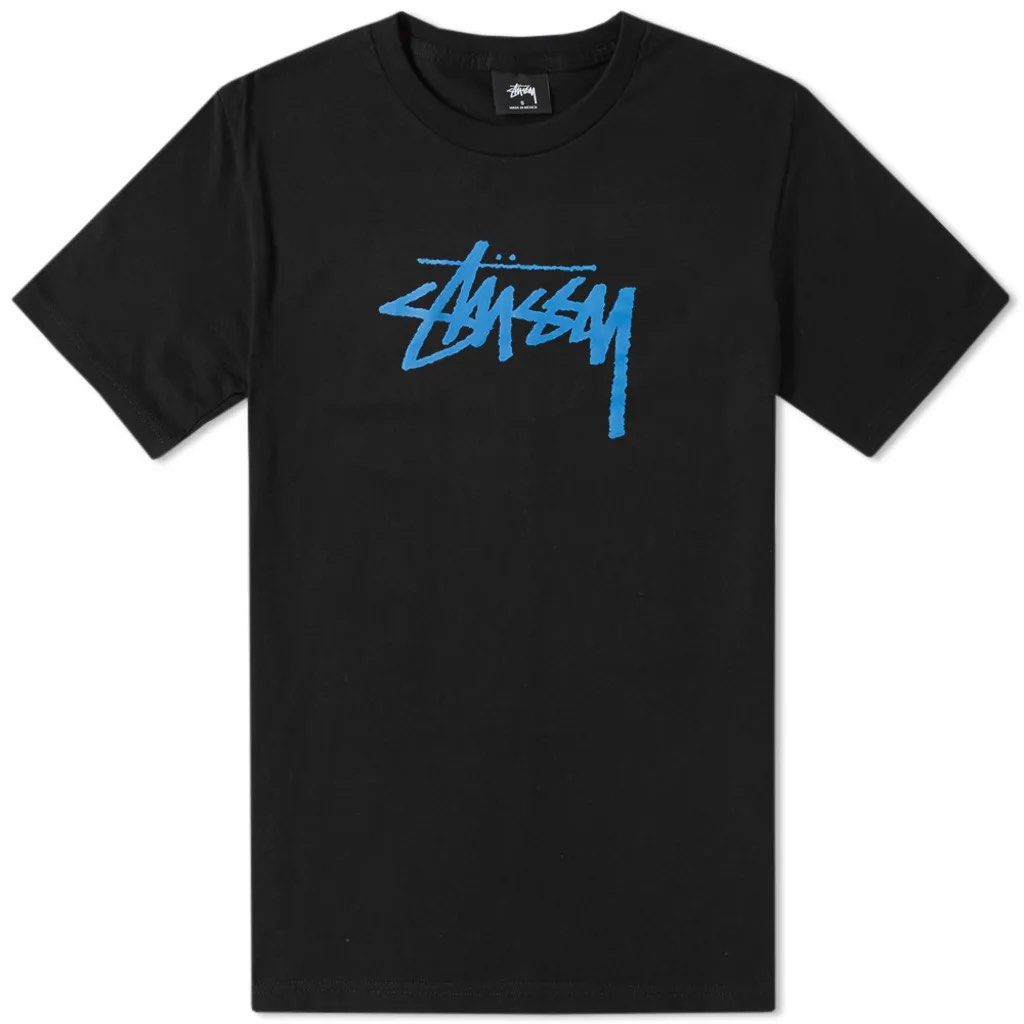 Stussy stock tee for sale Brand new authentic Men s Fashion Tops Sets Tshirts Polo Shirts on Carousell