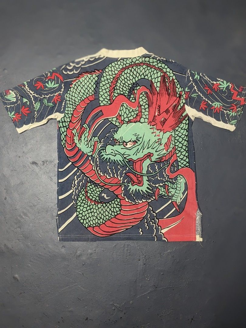 Sukajan naga yakuza, Men's Fashion, Tops & Sets, Tshirts & Polo Shirts ...