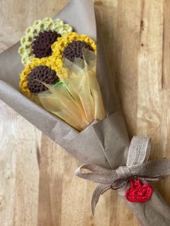 Sunflower crochet (set)