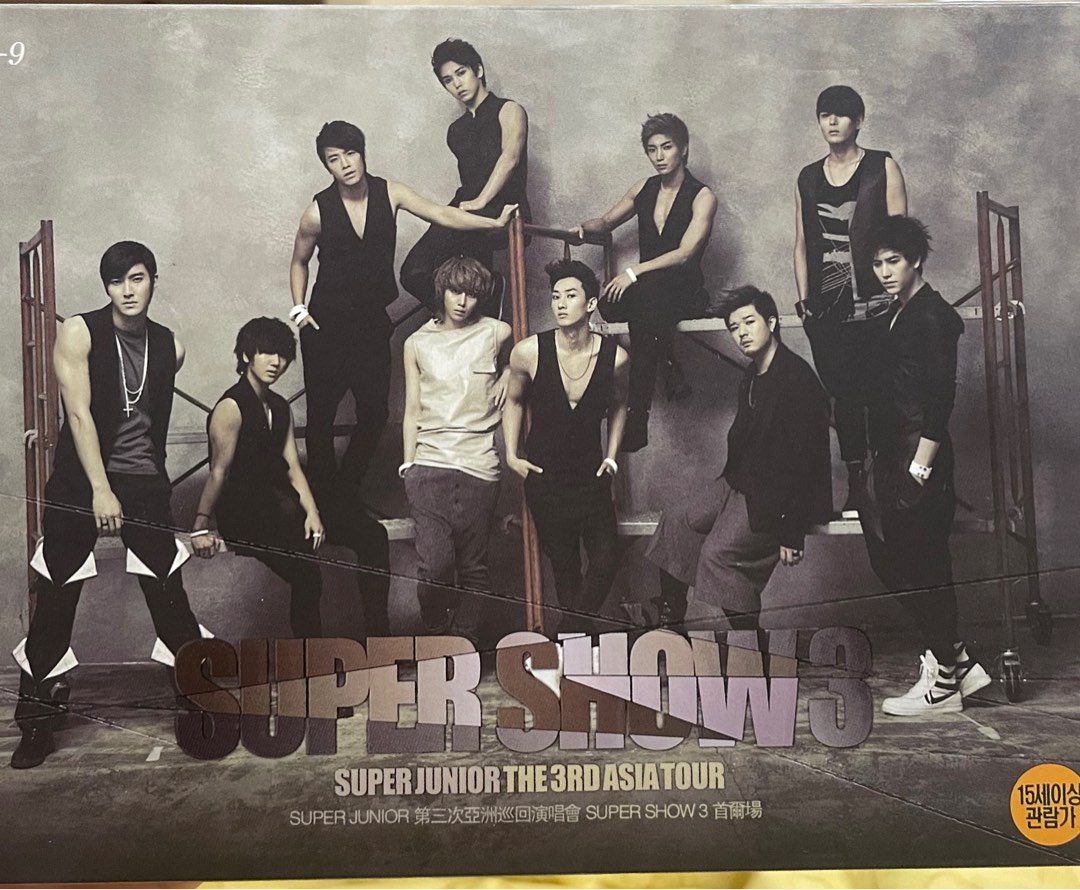 SUPERJUNIOR SUPERSHOW LIVE CD ソウルコン 韓国盤 - K-POP・アジア