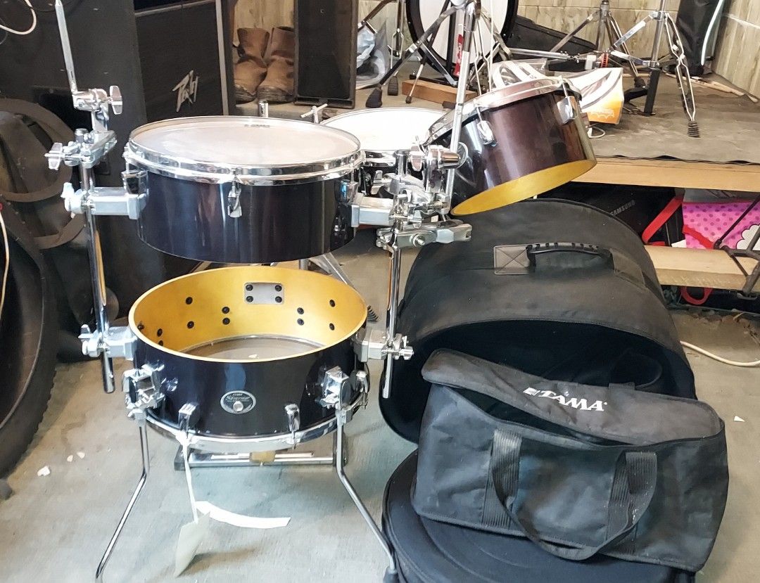 TAMA CocktailJAM drum set 4 pc, 興趣及遊戲, 音樂、樂器 & 配件, 樂器 Carousell