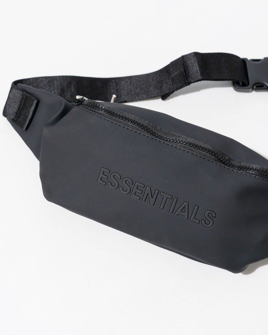 Tas Essentials Fear Of God Waist Bag Black Original Material 100