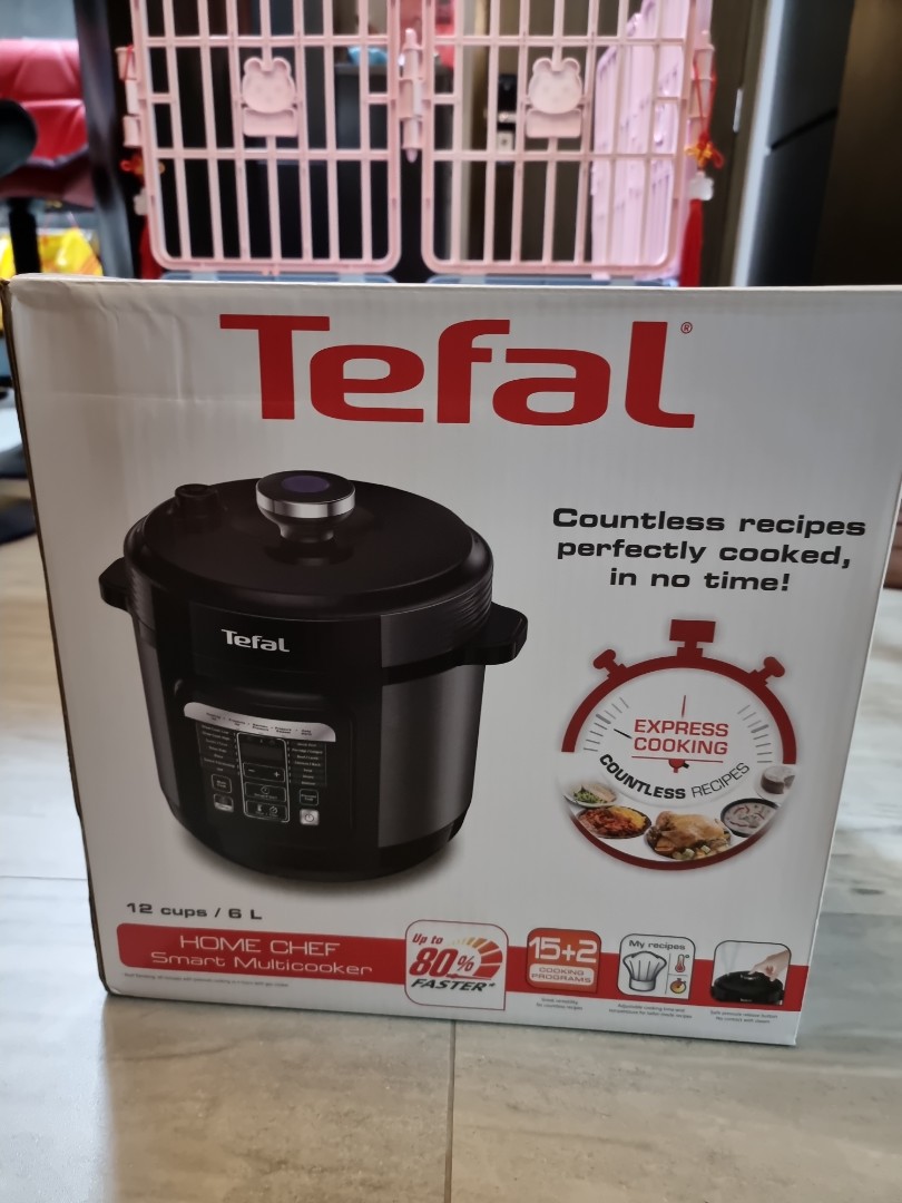 TEFAL CY601 Home Chef Smart Electric Pressure and Multicooker CY601D65