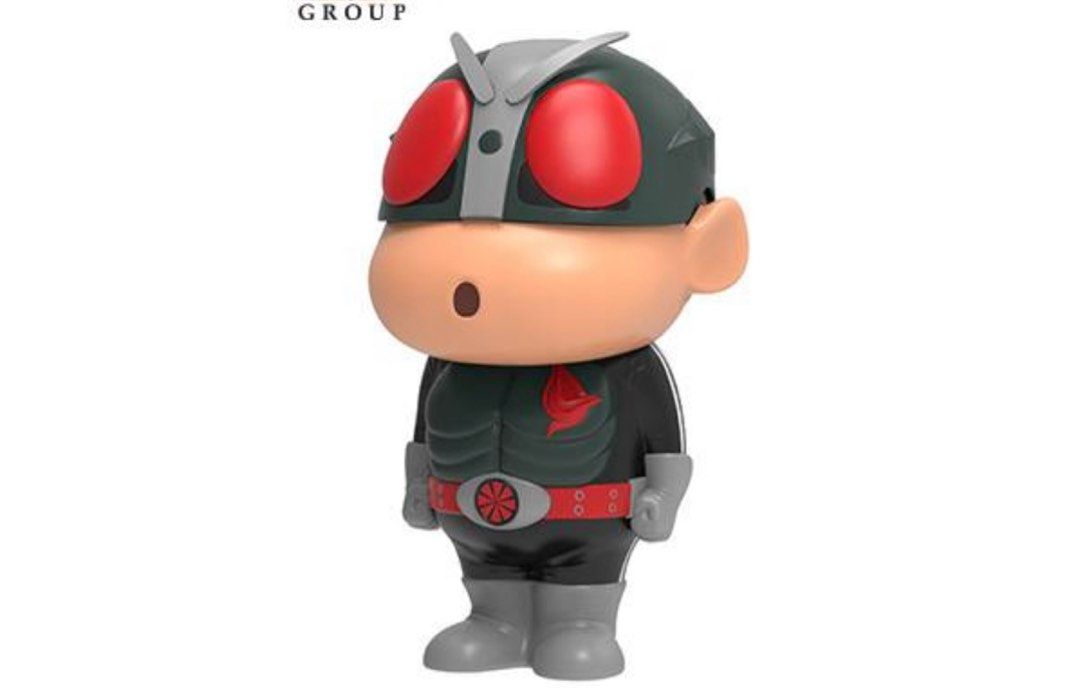 Mask Rider Chin Chan Thailand exclusive Shin Chan x masked rider kamen rider drink popcorn ...
