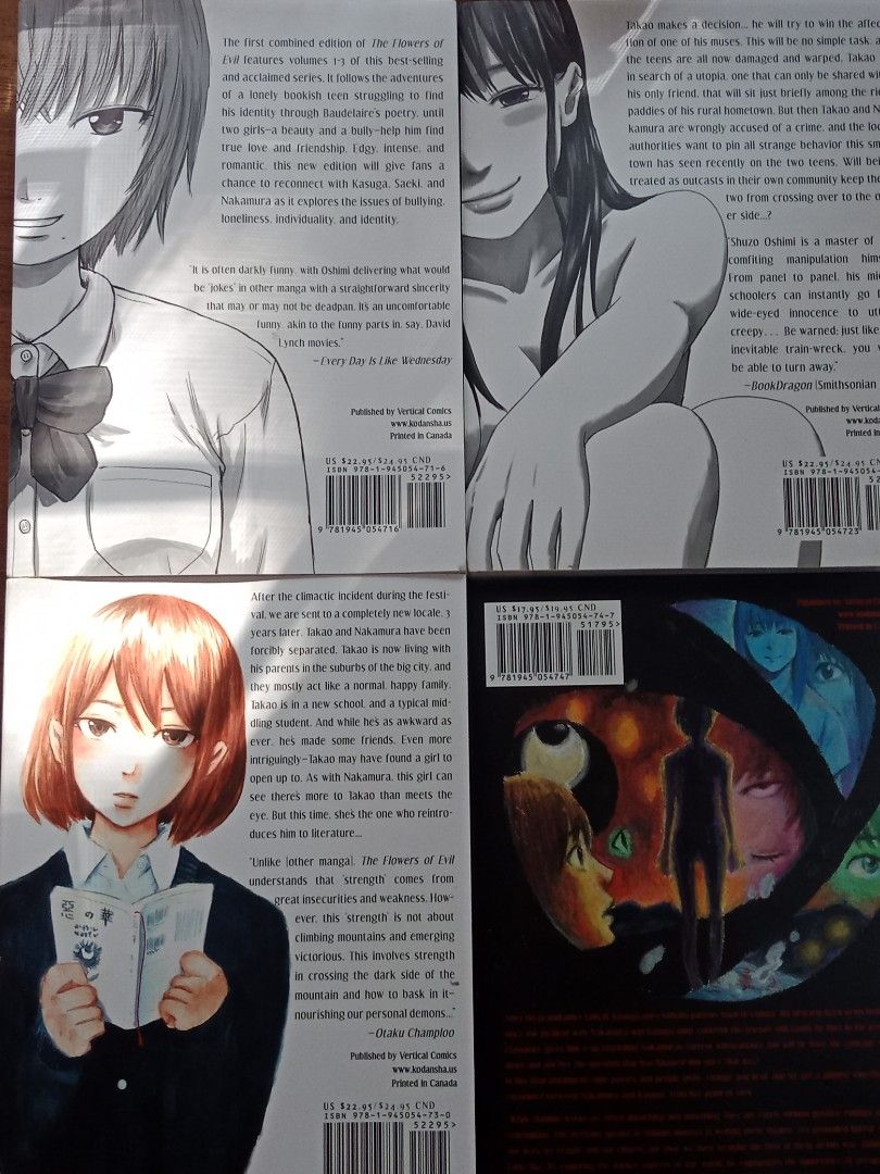 The Complete Flowers Of Evil by Shuzo Oshimi, Hobbies & Toys, Books