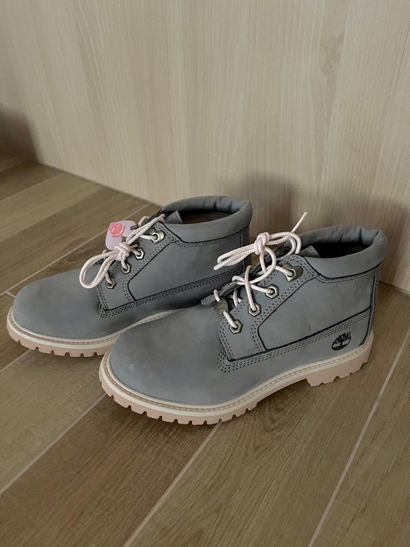 Nellie double chukka for women in pale grey hot sale