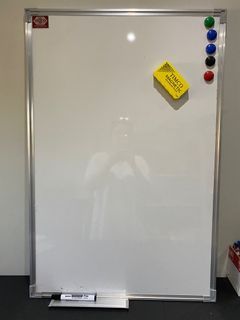 Timco Whiteboard Magnetic with Aluminum Frame 24 X 36 inches (2 x 3 feet) Vertical