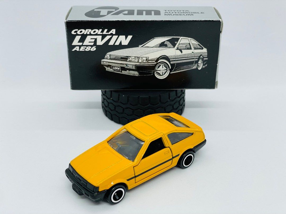 Tomica 78-4 Toyota Corolla Levin AE86 - Toyota Automobile Museum