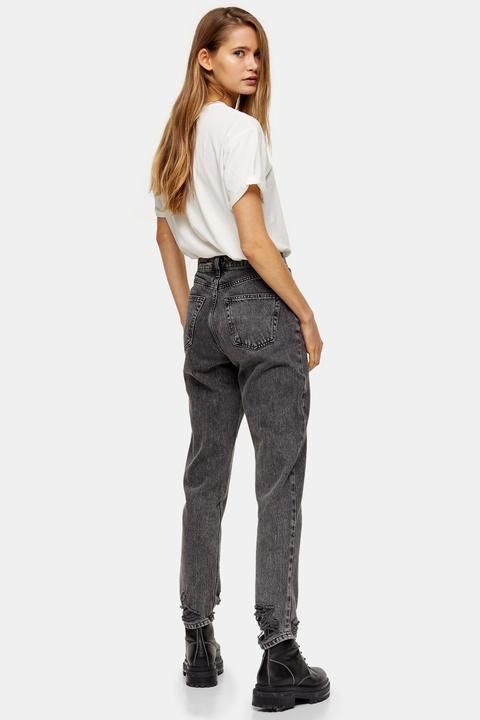 Topshop ripped hem store jeans
