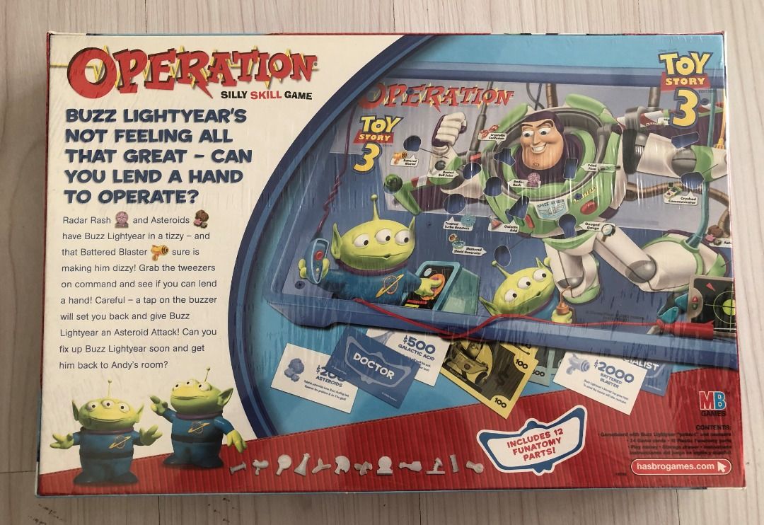 Toy Story 3 Operation Buzz Lightyear (Board Game) on Carousell
