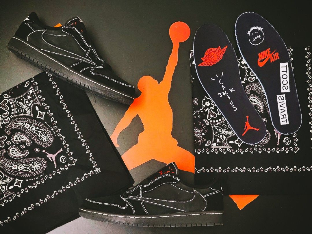 jordan 1 travis scott stock