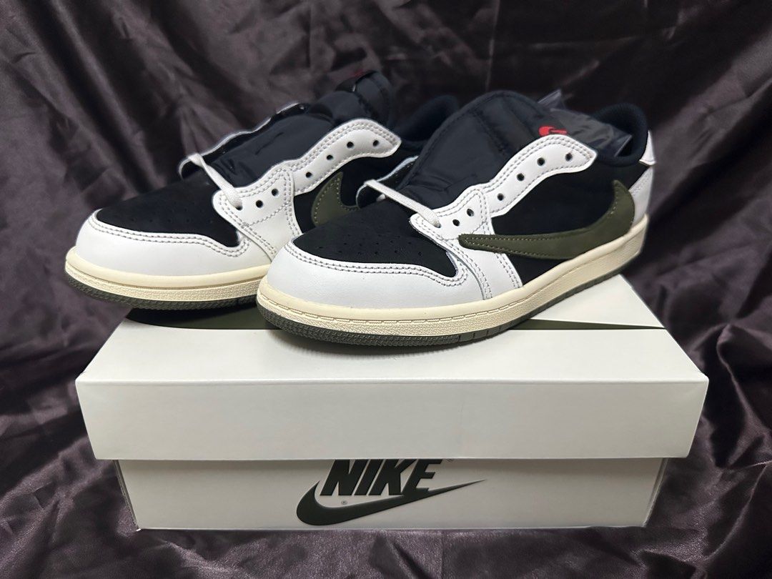 TRAVIS SCOTT × AIR JORDAN 1 LOW（キッズ22cm）-