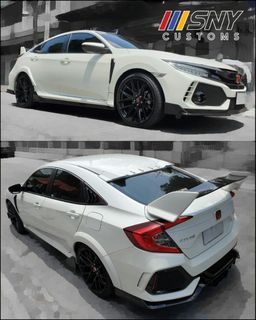 Type R Civic FC Bumpers front rear opt Side Skirt and Spoiler Grille