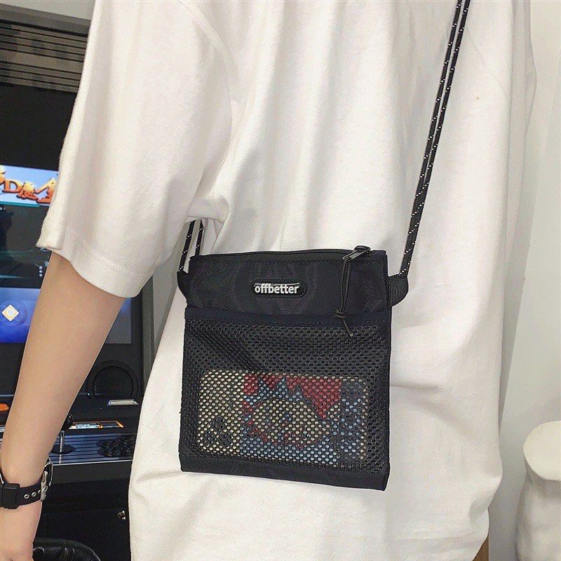 Korean sling bag for men store
