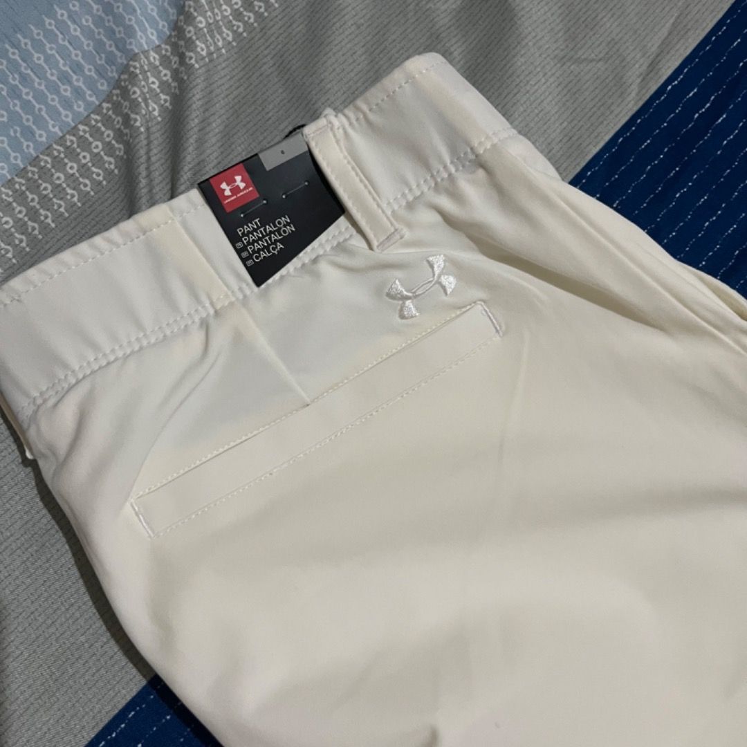 Under armour golf pants white Clearance