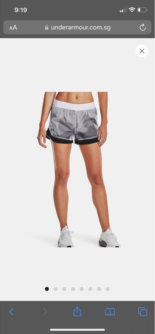 Under armour layered shorts on sale