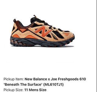 US 11 New Balance 610 Joe Freshgoods Beneath the Surface Lil’ Desert