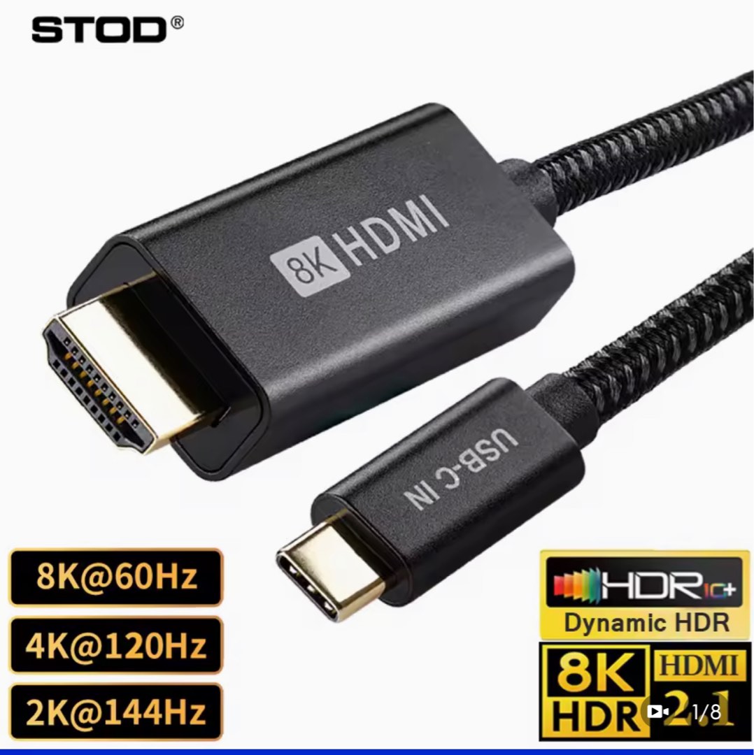 UsbC to HDMI cable, Computers & Tech, Parts & Accessories, Cables