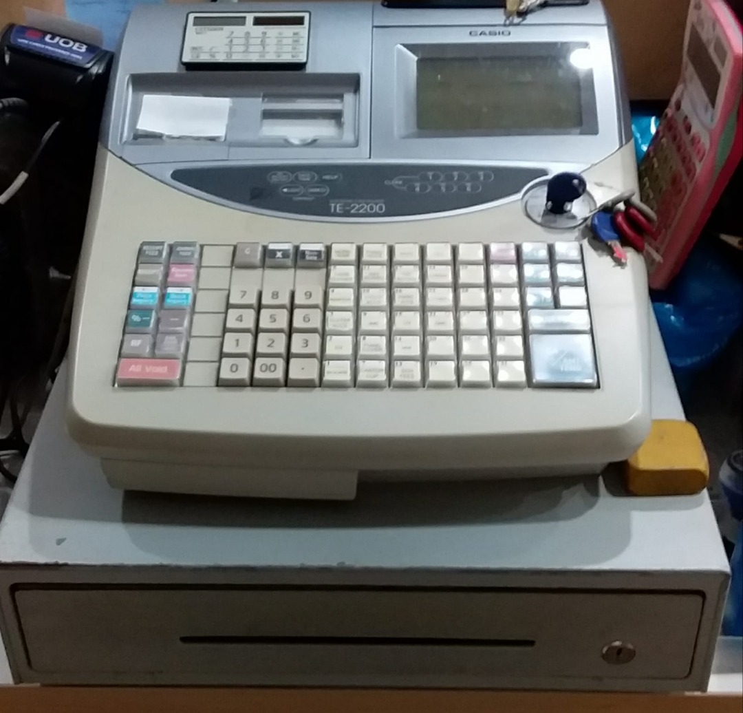 Used casio store cash register