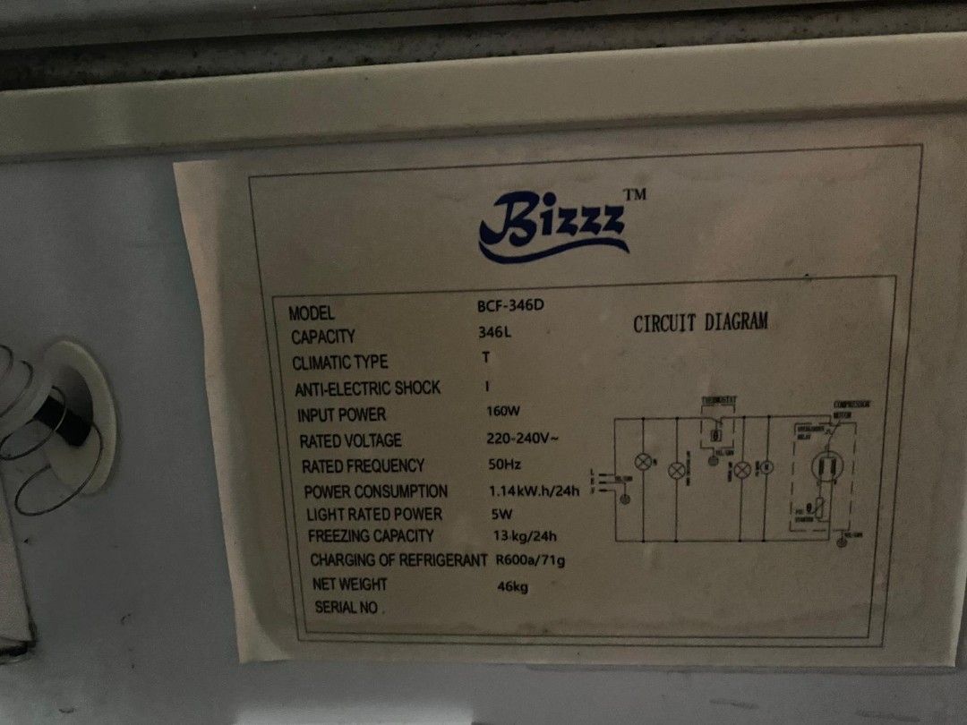 Used Chest Freezer 90, TV & Home Appliances, Kitchen Appliances