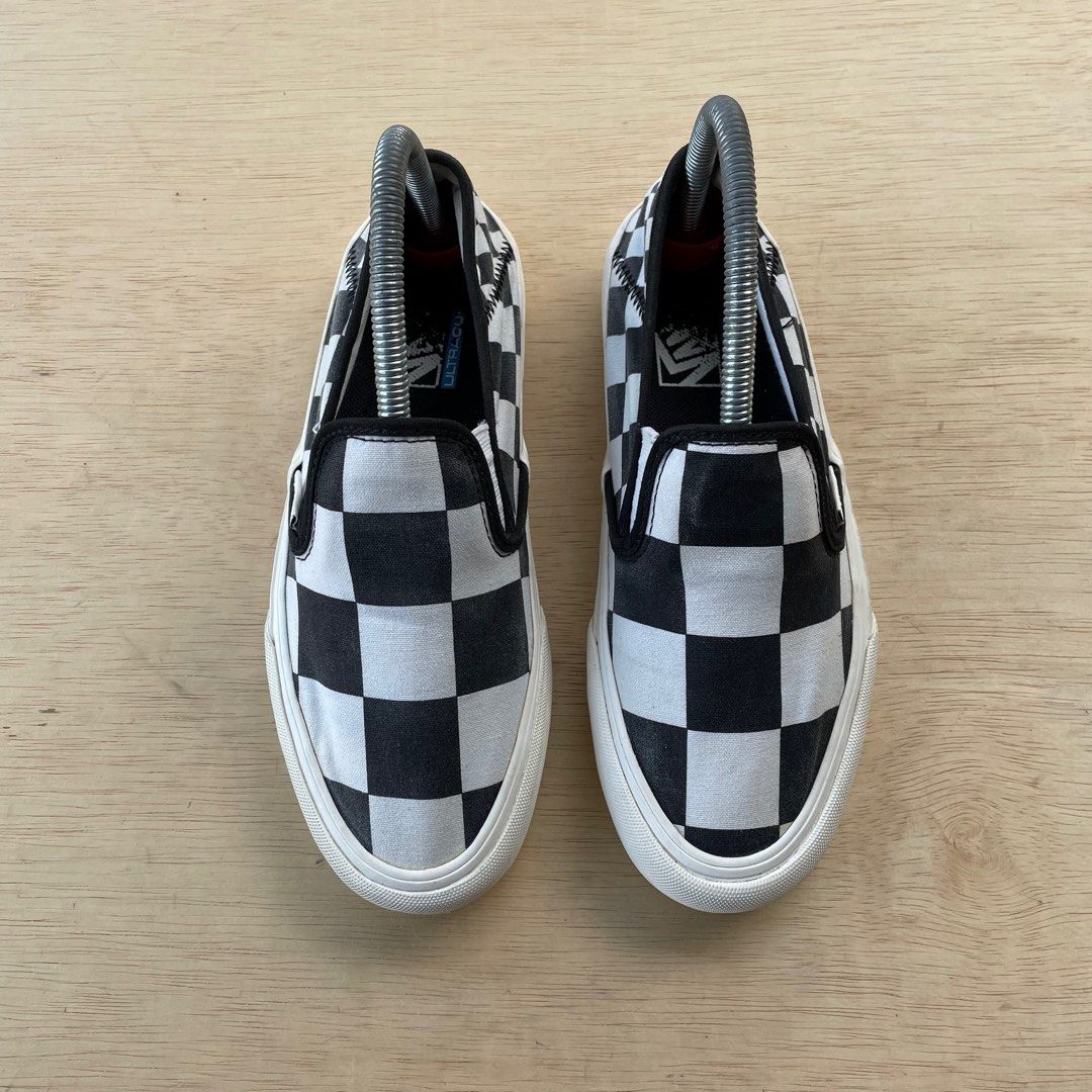 Vans slip on mega checkerboard on sale