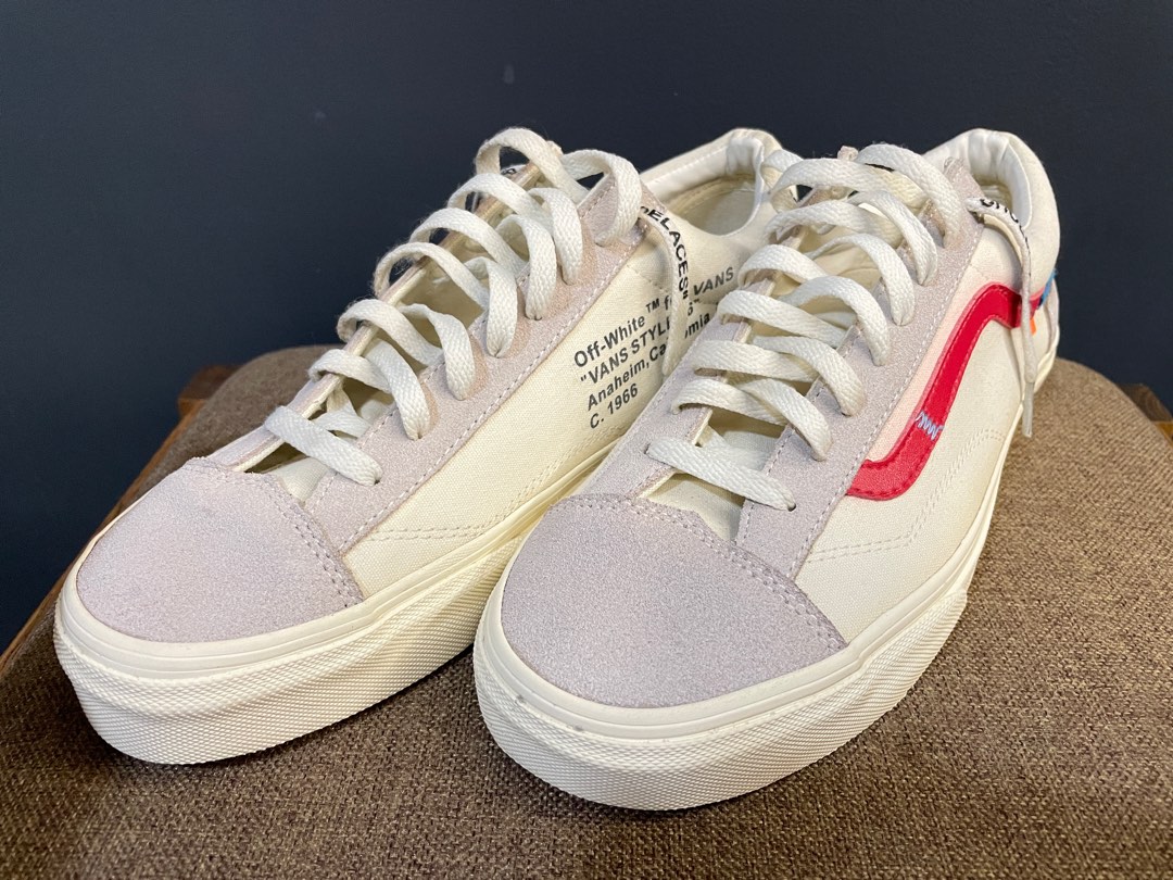 Off white vans fake online