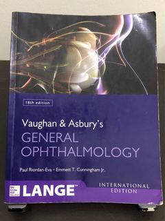 Vaughan & Asbury’s General Ophthalmology