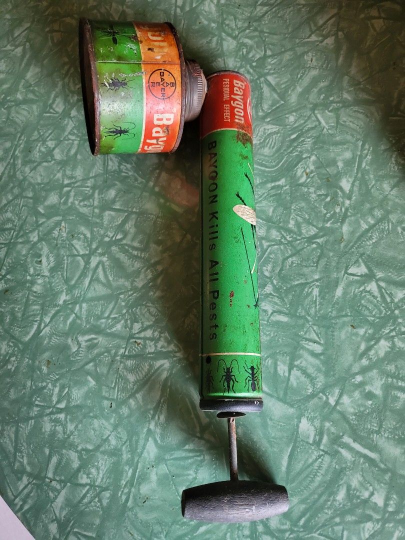 Vintage Baygon Insecticide repellant spray, Everything Else on Carousell