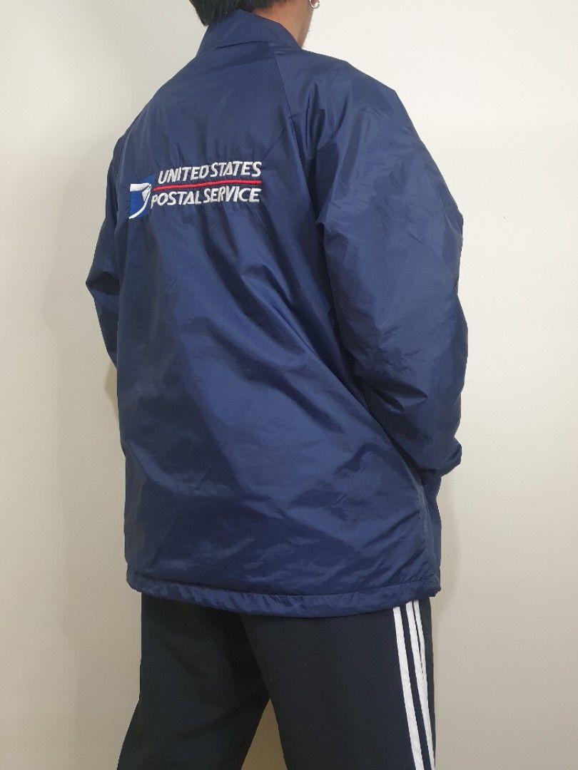 VOS SPORTS USPS COACH JACKET UNIFORM, Men's Fashion, Coats, Jackets and