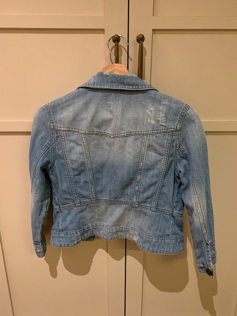 Warehouse fitted denim jacket store