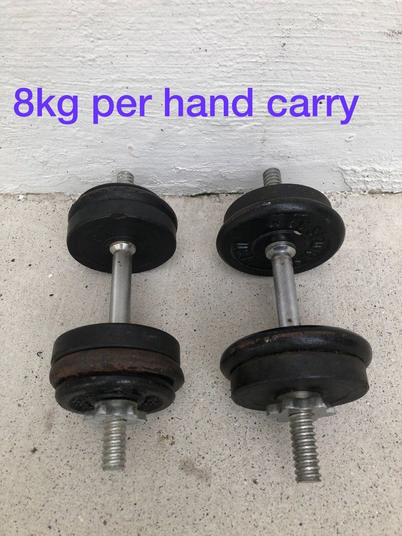 Used dumbell hotsell for sale