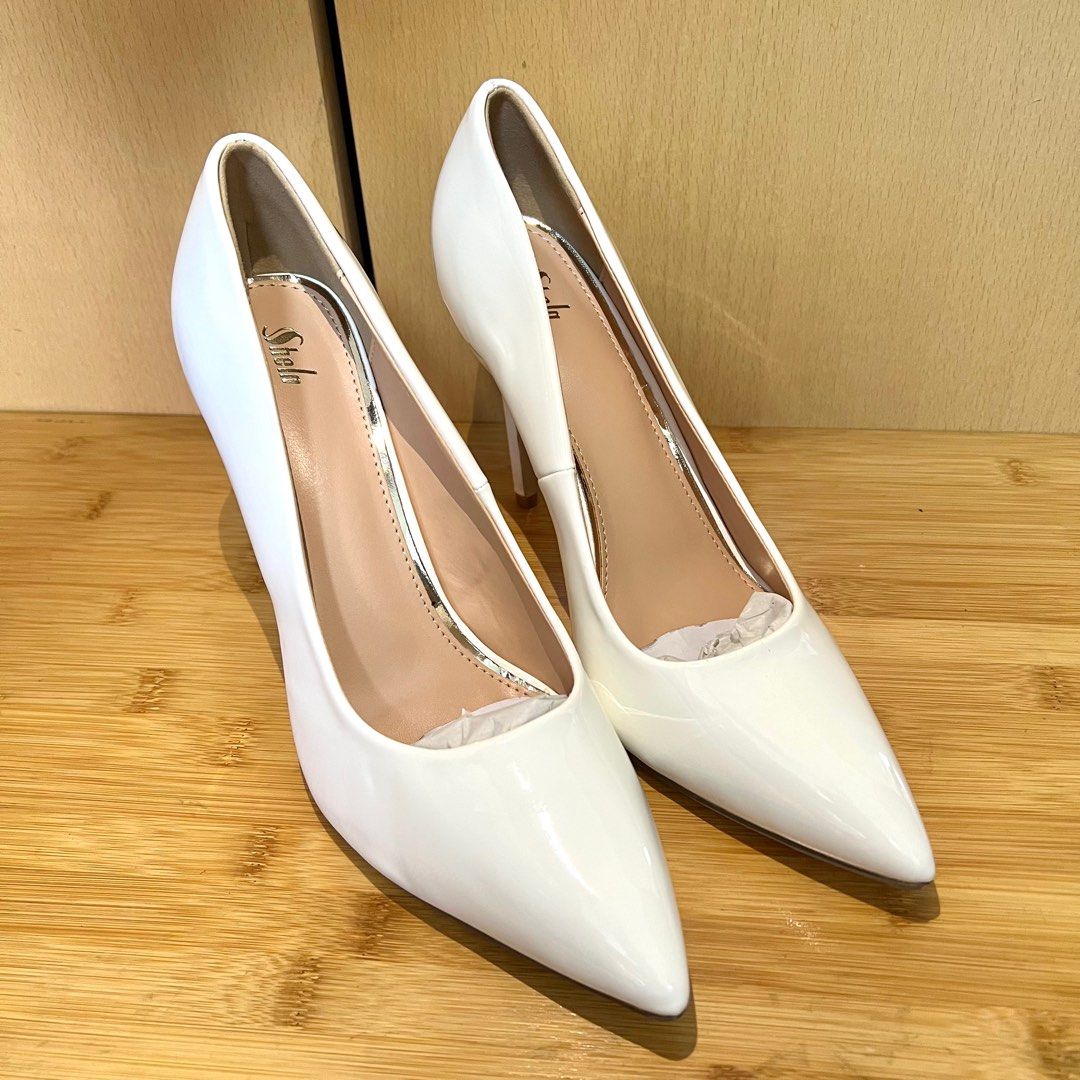 White heels clearance stiletto