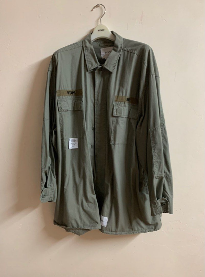 Wtaps guardian jacket 19AW size M Grey, 男裝, 上身及套裝, T-shirt