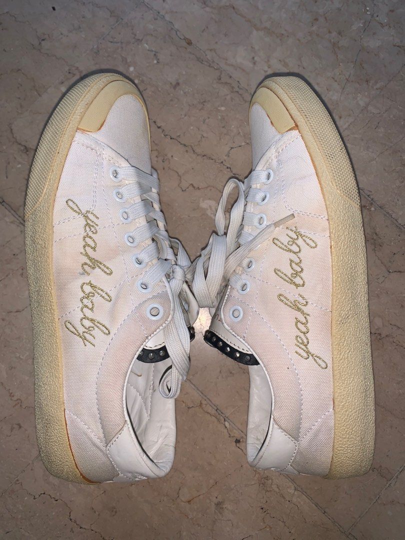 Saint laurent yeah baby sneakers top