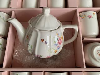 禮坊瓷器花漾13件茶壺、杯組