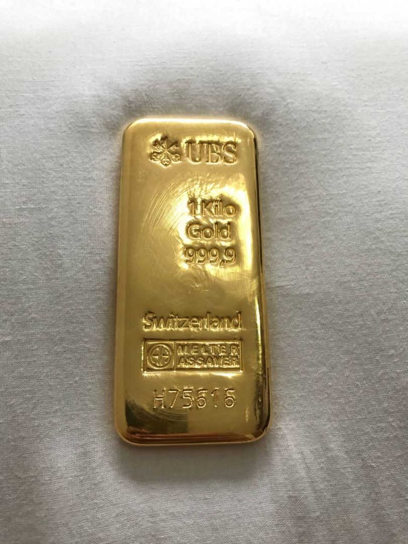 1 Kg Gold BAR, Hobbies & Toys, Memorabilia & Collectibles, Currency on