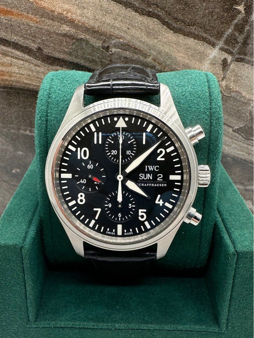 SOLD 2012 IWC 371701 Iw371701 pilot chronograph Luxury Watches