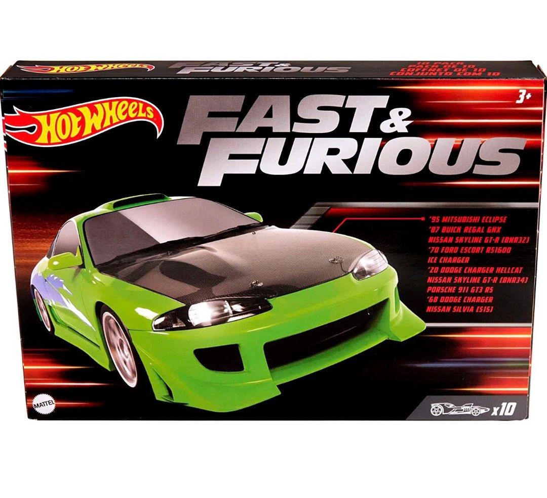 2023年5月預訂 Pre order 商品！Hot Wheels HotWheels Fast & Furios 10Pack (2023