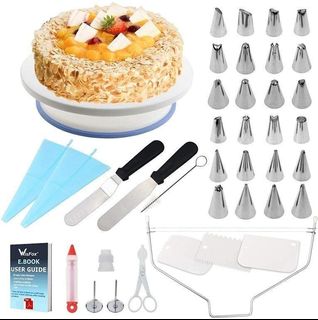 29Pcs Icing Piping Tips Set With Storage Box Icing Nozzles Pastry Piping  Bags Cake Decorating Supplies Kit Kitchen Baking Tools