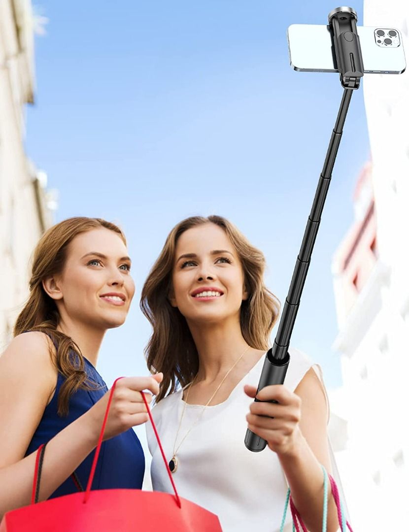 2630) SELFIE STICK TRIPOD, INTEGRATED PORTABLE SELFIE STICK WITH
