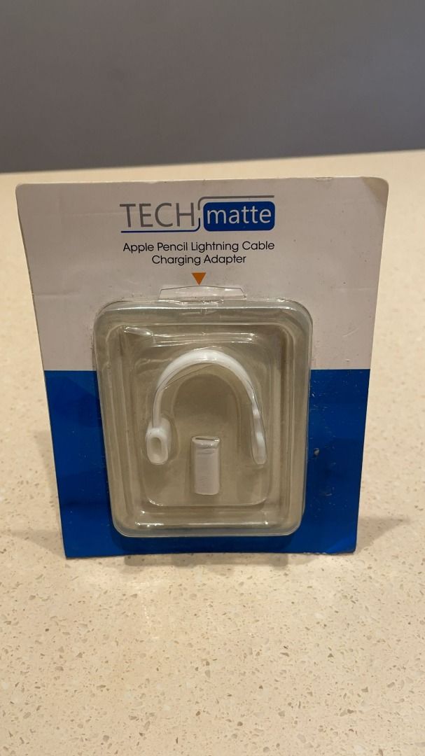 2715) TECHMATTE CHARGING ADAPTER CABLE FOR APPLE PENCIL AND IPAD PRO (1