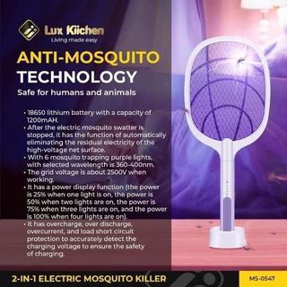 2 in 1 Electric Mosquito Killer